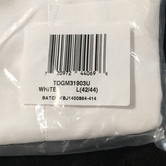 George NIP set of 2  long sleeved button front dress shirts Size L 42-44 - Picture 3 of 4